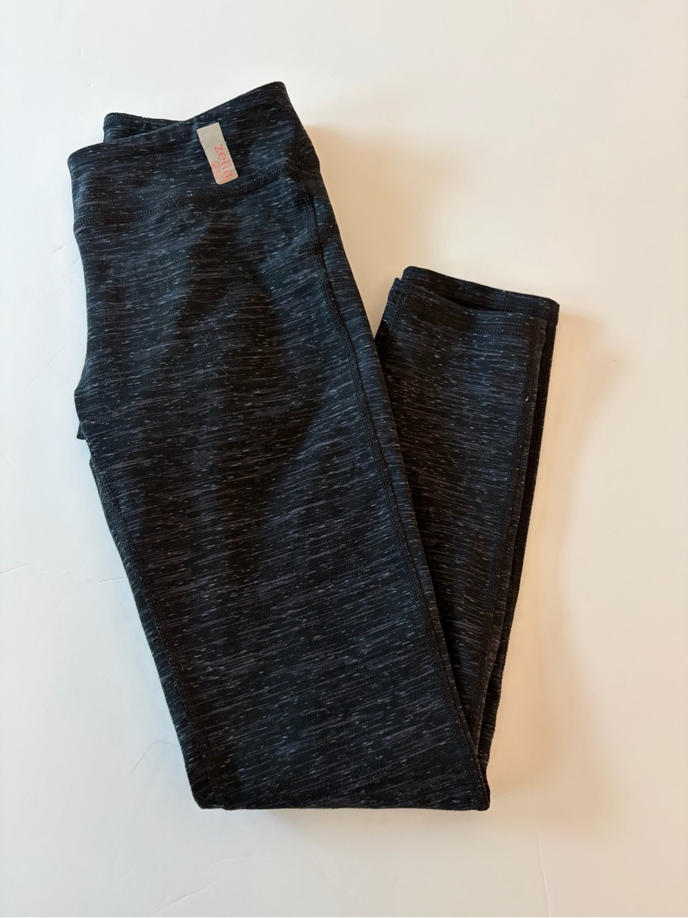 Zella Girl Black Heather Performance Leggings